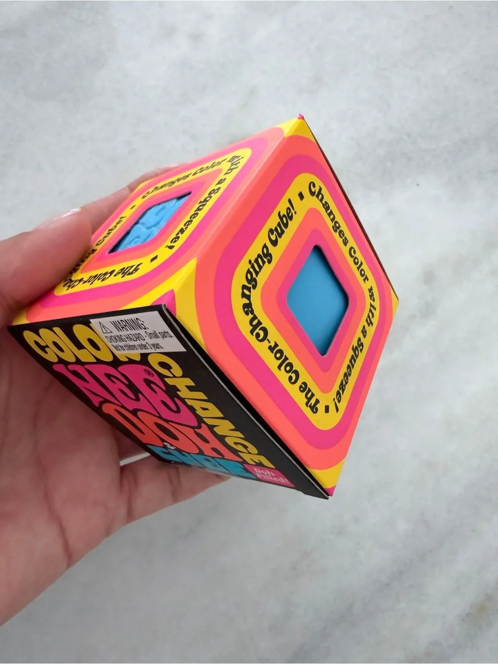 Needoh Color Change Cube - Blue